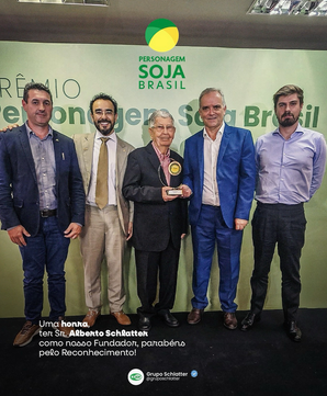 Produtor de Mato Grosso do Sul vence Pr&ecirc;mio Personagem Soja Brasil 2025