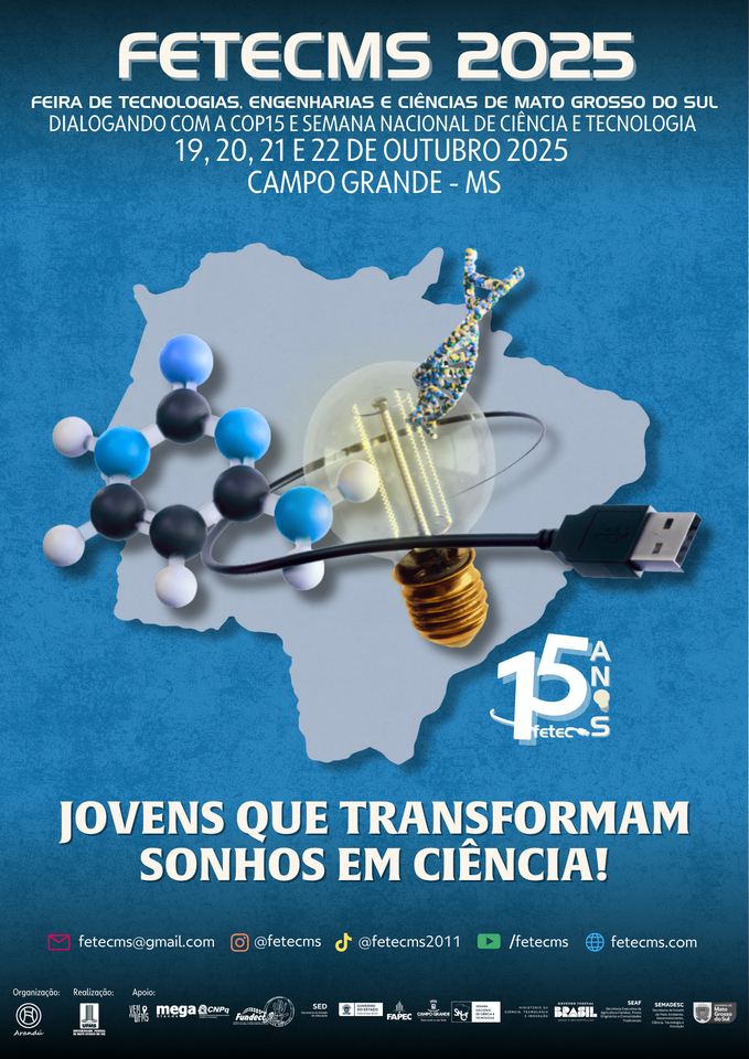 Inscri&ccedil;&otilde;es para a FETECMS 2025 est&atilde;o abertas at&eacute; 30 de julho