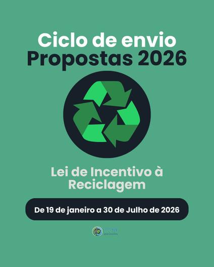 Municípios podem ampliar investimentos em reciclagem e inclusão social; inscrições seguem até 30 de julho