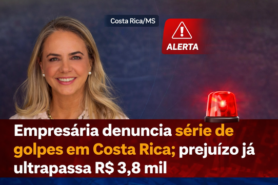 Empres&aacute;ria denuncia suposta s&eacute;rie de golpes em Costa Rica e alerta popula&ccedil;&atilde;o em v&iacute;deo nas redes sociais