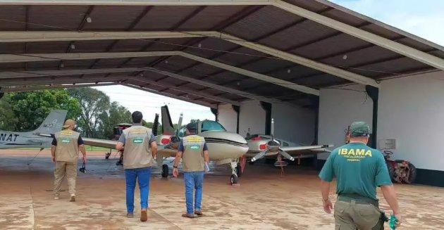 Ibama apreende aeronaves em fazendas e aplica R&dollar; 600 milh&otilde;es em multas