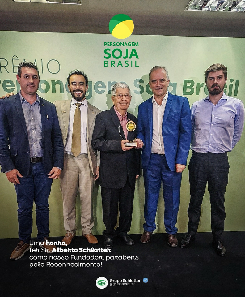 Produtor de Mato Grosso do Sul vence Pr&ecirc;mio Personagem Soja Brasil 2025