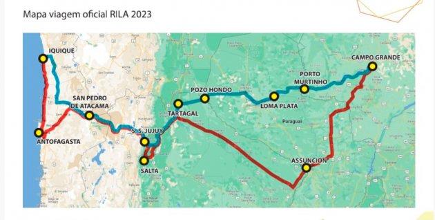 III Expedi&ccedil;&atilde;o da RILA deixa Campo Grande hoje pela manh&atilde;