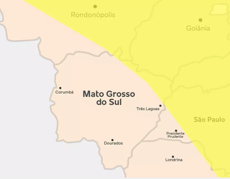 Inmet emite novo alerta para chuvas intensas e ventos de at&eacute; 60 km&sol;h