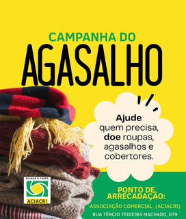 Campanha do Agasalho em Costa Rica mobiliza doações até 9 de junho