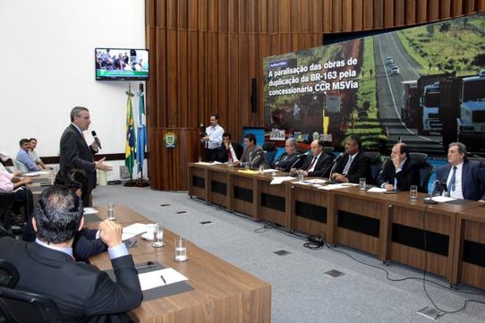 Durante audi&ecirc;ncia Paulo Corr&ecirc;a cobra provid&ecirc;ncias do Governo Federal para resolver duplica&ccedil;&atilde;o da BR-163