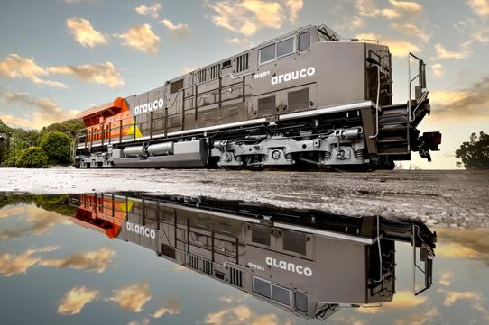 Arauco recebe primeiras locomotivas e acelera implanta&ccedil;&atilde;o de ferrovia estrat&eacute;gica em MS