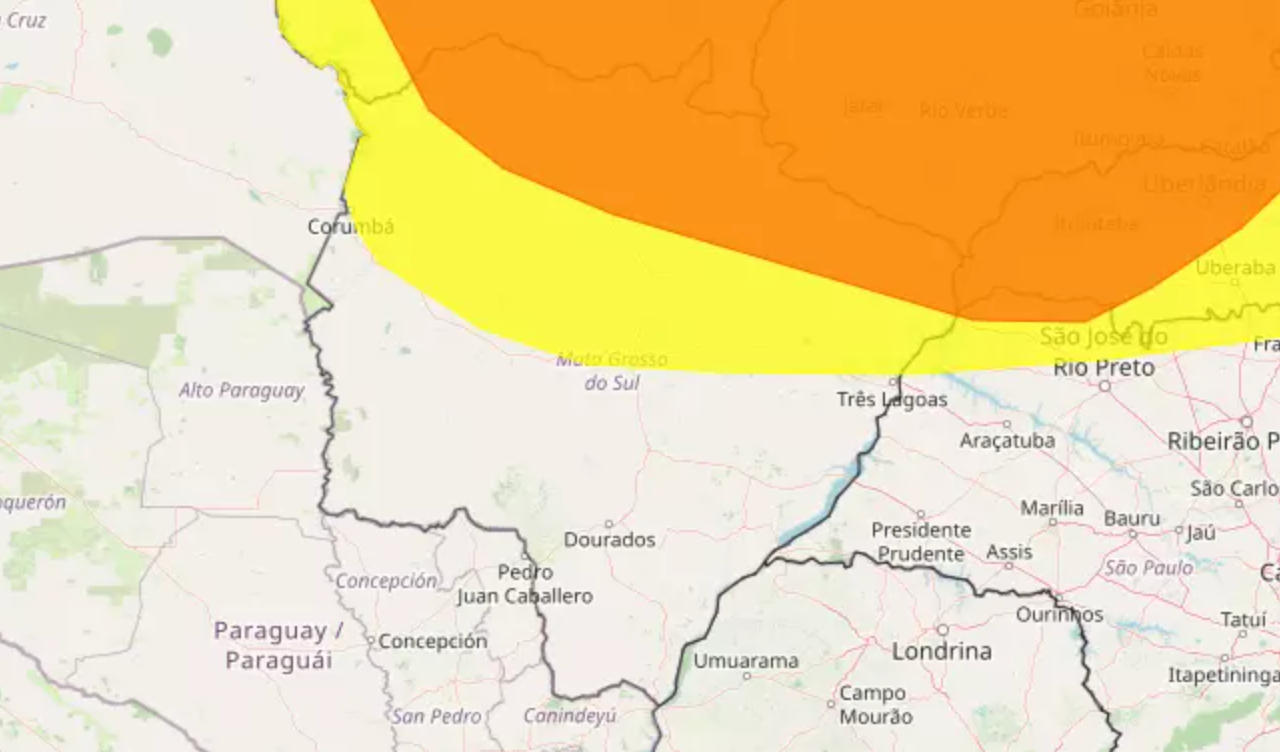 Mato Grosso do Sul est&aacute; sob alerta de perigo para baixa umidade do ar