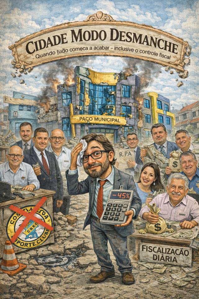 Cidade em modo Desmanche