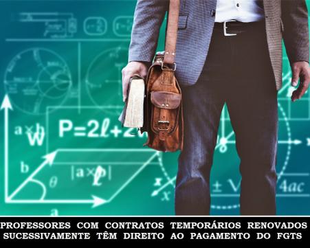 Professores tempor&aacute;rios aguardam resposta do prefeito sobre pagamento de FGTS ap&oacute;s decreto e protocolos sem devolutiva
