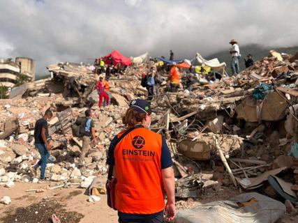 Einstein participa de missão humanitária para atender vítimas do terremoto na Venezuela